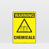 Custom Signs Personalized,Warning Chemicals Sign